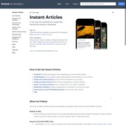 FB Instant Articles