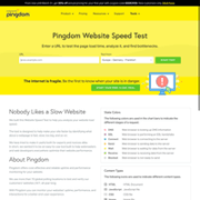 Pingdom Tools